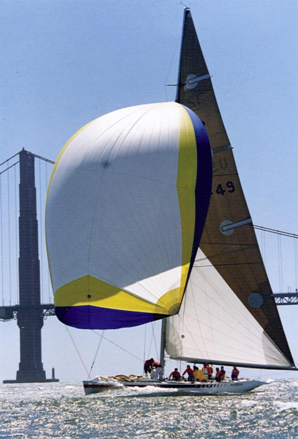 Tom Blackaller - Racing 12 Metres in San Francisco © SW